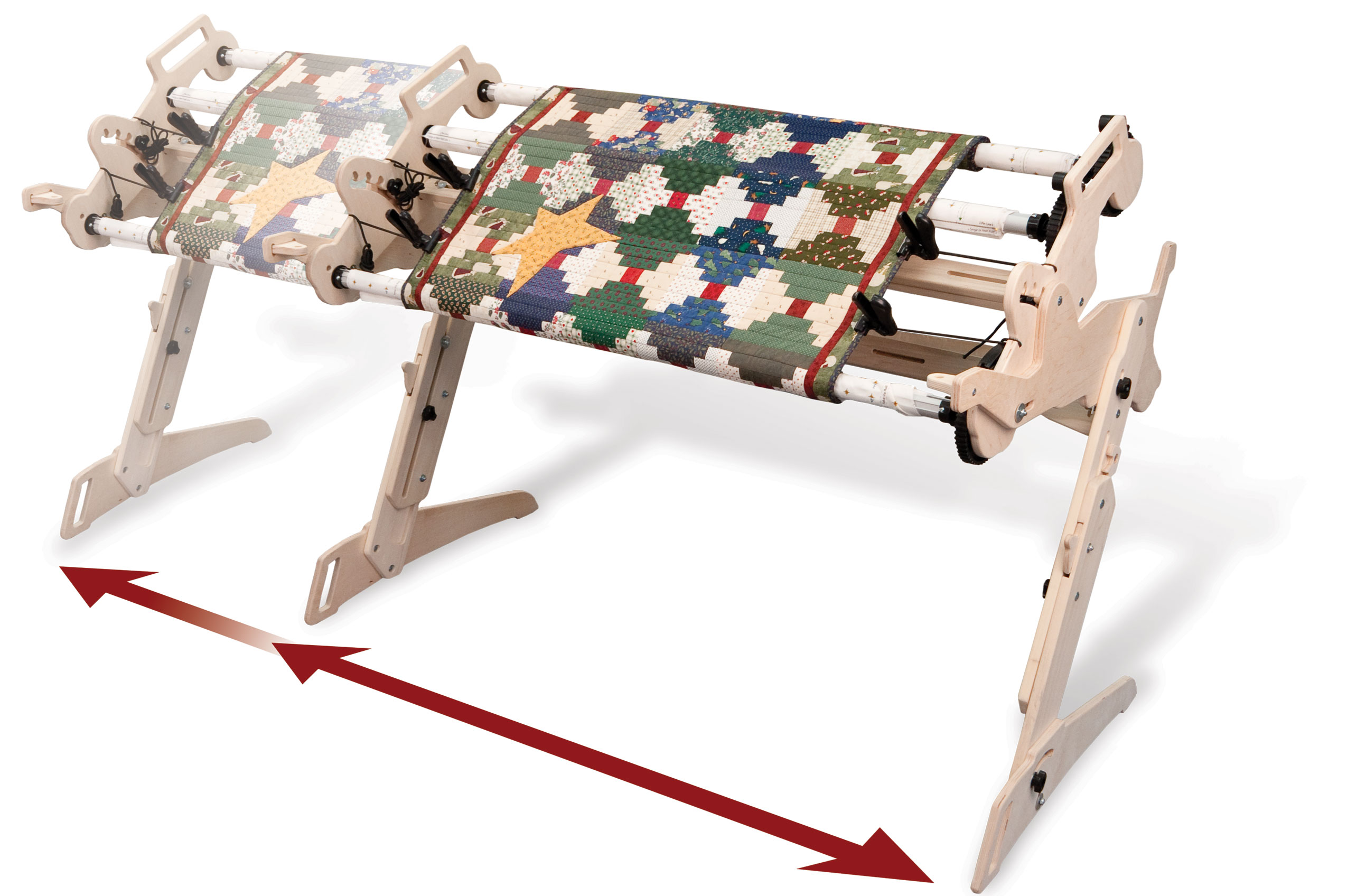 Grace Z44 FabriFast Hand Quilting Frame adjustable to 4 sizes